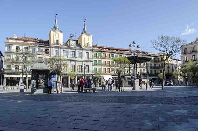 38 - Segovia - Plaza Mayor - ayuntamiento